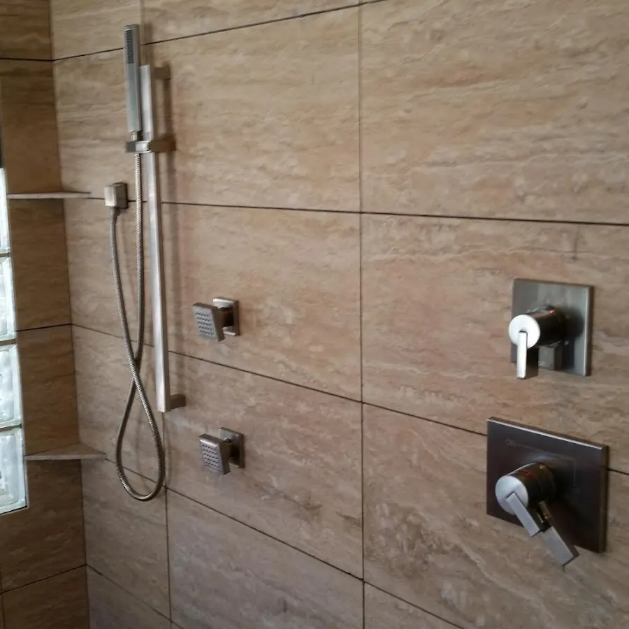 Shower fixture installation for Water Heater Replacement in Killeen